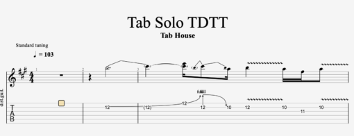 Tab Backing track Tiêu Dao Tuyệt Thất