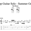 Summer Grooves Tab Backing Track