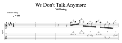 We Don't Talk Anymore