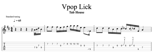 Vpop Licks