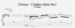 [Tab Backing Track] Cintaku - Chrisye (Aska Ver.)
