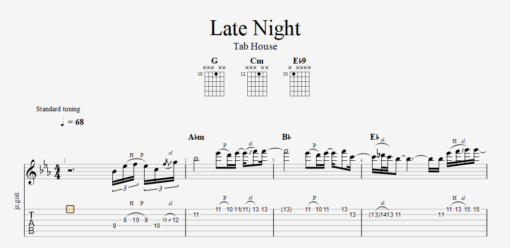 [TAB BKT] LATE NIGHT